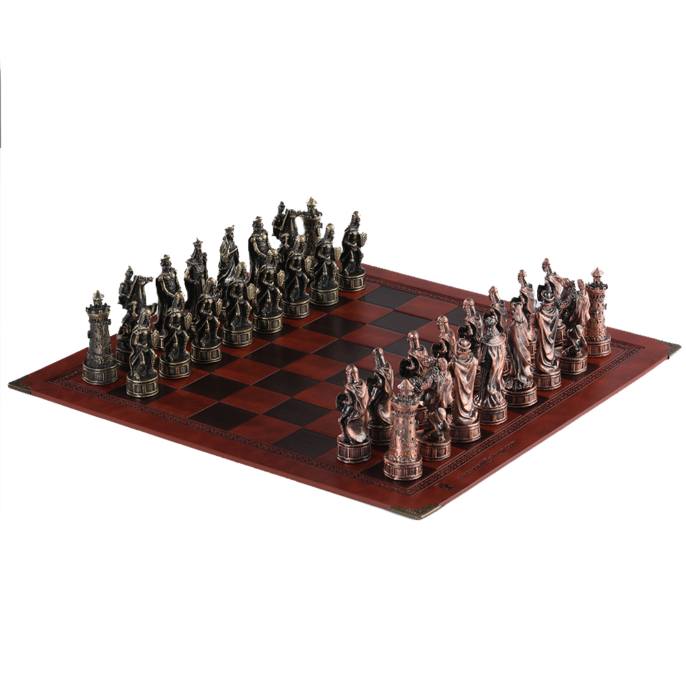 Yearbook Board Game Theme - 금속 테마 체스 지능형 럭셔리 나이트
