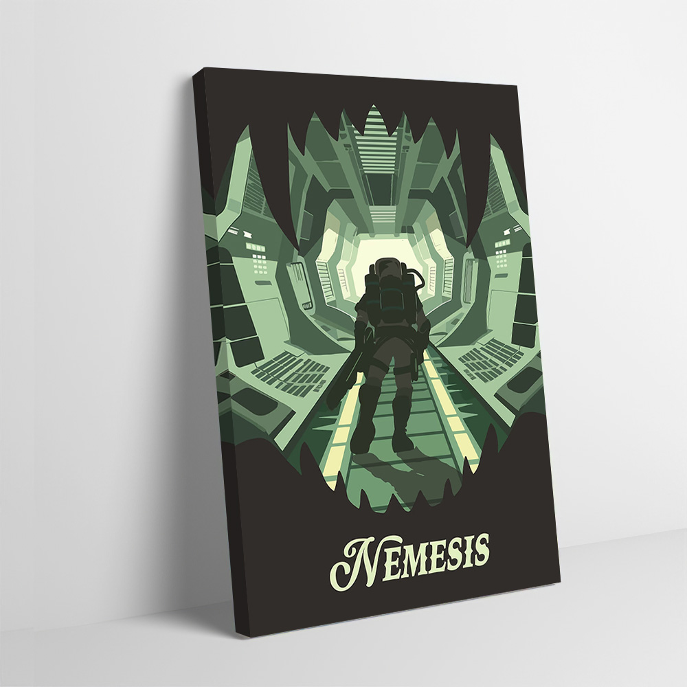 Board Game Nemesis - 네메시스 보드 게임에서 영감을 받은 인쇄