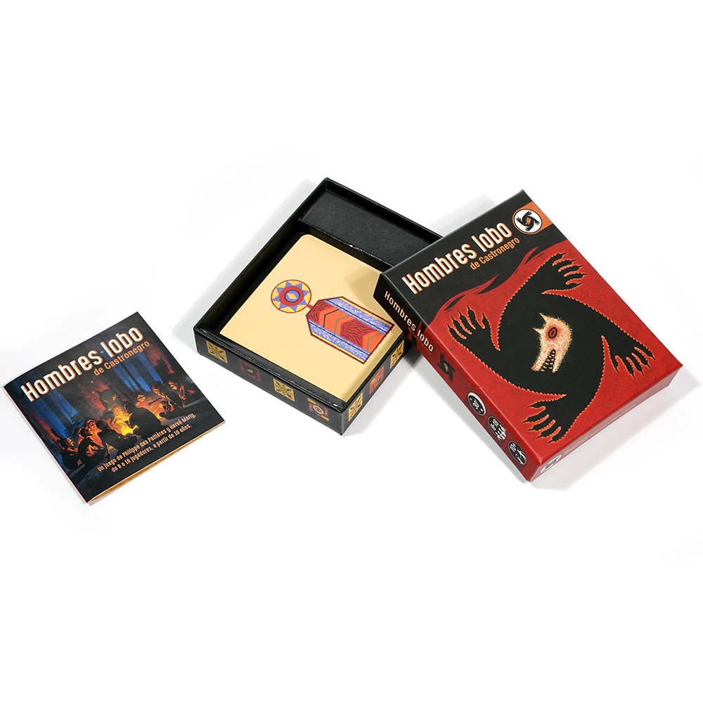 오메브레스 로보 데 카스트로네그로 카드 게임 늑대인간  - Board Game Werewolf 리뷰 및 가격