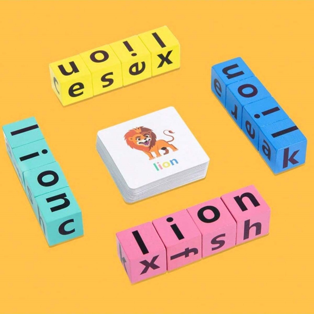 어린이 알파벳 철자 보드 게임, 16개의 글자 블록 + - Board Game Education 리뷰 및 가격
