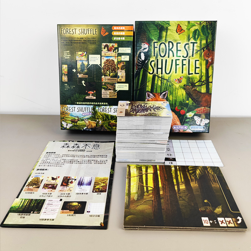끝없는 숲 SHUFFLE, 멀티플레이어 수집 카드 게임 - Board Game Multiplayer 리뷰 및 가격