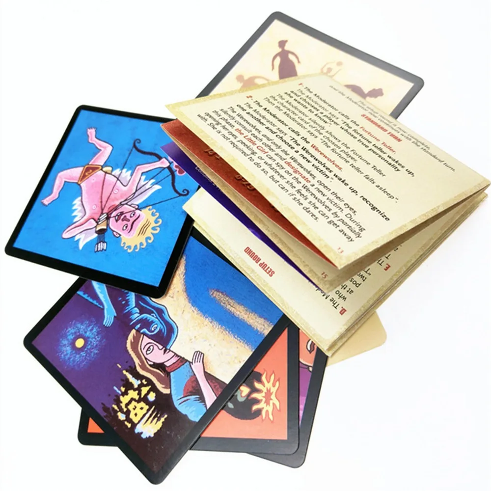 늑대인간 살해 게임 보드게임 카드 울프 카드 포커 3~ - Board Game Werewolf 리뷰 및 가격