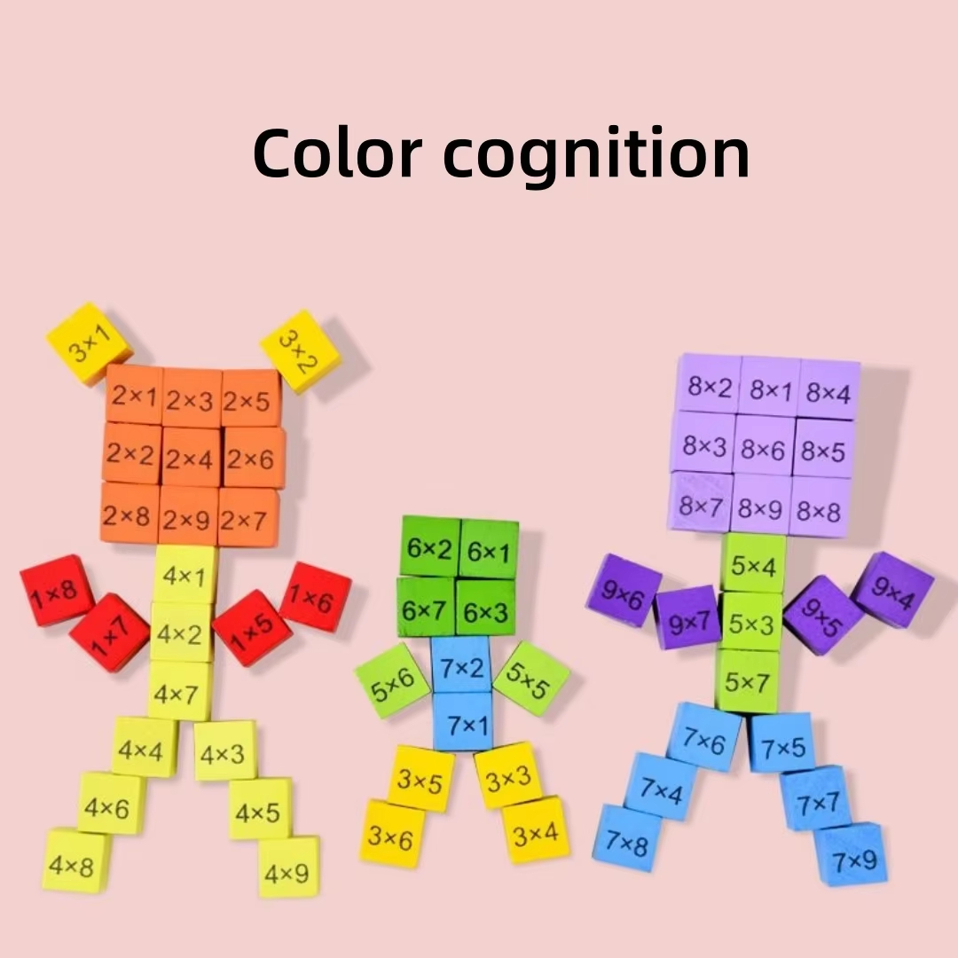 몬테소리 어린이 교육용 장난감 나무 곱셈판 게임, 곱셈 - Board Game Education 리뷰 및 가격